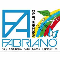 ALBUM ARCOBALENO FABRIANO X 10PZ