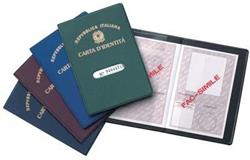 PORTACARTA D'IDENTITA'X 24 PZ